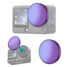 Load image into Gallery viewer, For DJI Osmo Action 6 PULUZ Action Camera ND8 Lens Filter, ND8
