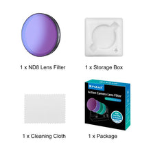 Load image into Gallery viewer, For DJI Osmo Action 6 PULUZ Action Camera ND8 Lens Filter, ND8