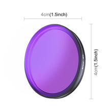 Load image into Gallery viewer, For DJI Osmo Action 6 PULUZ Action Camera ND16 Lens Filter, ND16
