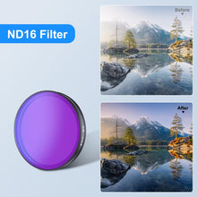 Load image into Gallery viewer, For DJI Osmo Action 6 PULUZ Action Camera ND16 Lens Filter, ND16