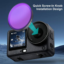 Load image into Gallery viewer, For DJI Osmo Action 6 PULUZ Action Camera ND16 Lens Filter, ND16