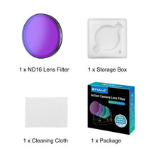 Load image into Gallery viewer, For DJI Osmo Action 6 PULUZ Action Camera ND16 Lens Filter, ND16