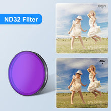Load image into Gallery viewer, For DJI Osmo Action 6 PULUZ Action Camera ND32 Lens Filter, ND32