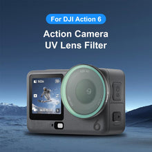 Load image into Gallery viewer, For DJI Osmo Action 6 PULUZ Action Camera UV Lens Filter, UV