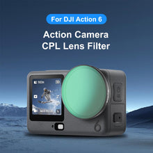 Load image into Gallery viewer, For DJI Osmo Action 6 PULUZ Action Camera CPL Lens Filter, CPL