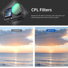 Load image into Gallery viewer, For DJI Osmo Action 6 PULUZ Action Camera CPL Lens Filter, CPL