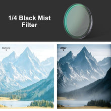 Load image into Gallery viewer, For DJI Osmo Action 6 PULUZ Action Camera Black Mist 1/4 Lens Filter, Black Mist 1/4