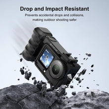 Load image into Gallery viewer, For DJI Osmo Action 6 PULUZ Street Photography Handle Ergonomic Hand Grip Cage Frame with Cold Shoe, Street Photography Handle