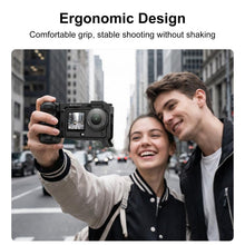 Load image into Gallery viewer, For DJI Osmo Action 6 PULUZ Street Photography Handle Ergonomic Hand Grip Cage Frame with Cold Shoe, Street Photography Handle