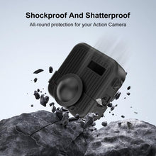 Load image into Gallery viewer, For GoPro MAX2 PULUZ Body Silicone Protective Case with Dual Lens Caps Cover &amp; Strap, Body Case with Dual Lens Cap