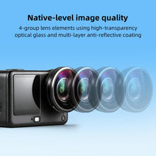 Load image into Gallery viewer, For DJI Osmo Action 6 PULUZ FOV Boost Lens 185 Degree Wide Angle Lens, For DJI Osmo Action 6