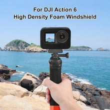 Load image into Gallery viewer, For DJI Osmo Action 6 PULUZ High Density Foam Windshield, For DJI Osmo Action 6