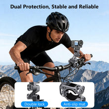Load image into Gallery viewer, PULUZ Panoramic &amp; Action Cameras Professional 3-Way Gimbal Motorcycles Bicycles Handlebar Aluminium Alloy Mount, Handlebar Aluminium Alloy Mount