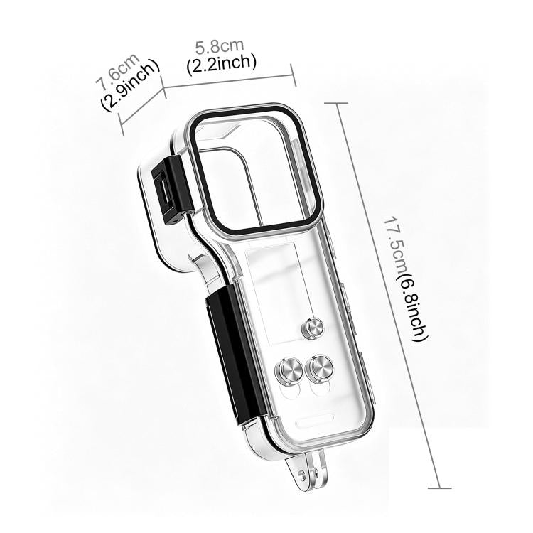For DJI Osmo Pocket 4 Gimbal Camera 50m Diving Waterproof Case