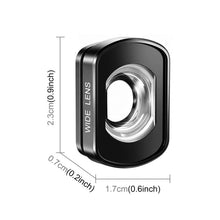 Load image into Gallery viewer, For DJI Osmo Pocket 4 / 3 Magnetic Wide-Angle Lens 112 Degree FOV Filter, PULUZ For DJI Osmo Pocket 4 / 3