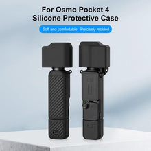 Load image into Gallery viewer, For DJI OSMO Pocket 4 PULUZ 4 in 1 Body Lens Handle Screen Silicone TPU Cover