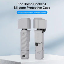 Load image into Gallery viewer, For DJI OSMO Pocket 4 PULUZ 4 in 1 Body Lens Handle Screen Silicone TPU Cover