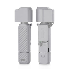 For DJI OSMO Pocket 4 PULUZ 4 in 1 Body Lens Handle Screen Silicone TPU Cover
