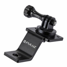 Load image into Gallery viewer, PULUZ Aluminum Alloy Motorcycle Fixed Holder Mount with Tripod Adapter &amp; Screw for GoPro, Insta360, DJI and Other Action Cameras, Fixed Mount 2 (Black), Fixed Mount 2 (Silver), Fixed Mount 2 (Red), Fixed Mount 2 (Blue), Fixed Mount 2 (Gold)