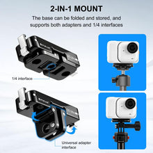 Load image into Gallery viewer, For Insta360 GO Ultra PULUZ Magnetic Metal Quick Release Base Mount, For Insta360 GO Ultra Zinc Alloy