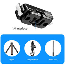 Load image into Gallery viewer, For Insta360 GO Ultra PULUZ Magnetic Metal Quick Release Base Mount, For Insta360 GO Ultra Zinc Alloy