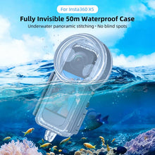 Load image into Gallery viewer, For Insta360 X5 PULUZ 50m Waterproof Sealed Diving Case, Youth Edition, Waterproof Diving Case, Youth Edition
