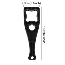 Load image into Gallery viewer, PULUZ Plastic Thumbscrew Wrench Spanner with Lanyard for GoPro, Insta360, DJI and Other Action Cameras, Wrench (PVC Material) Black