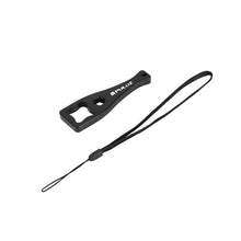 Load image into Gallery viewer, PULUZ Plastic Thumbscrew Wrench Spanner with Lanyard for GoPro, Insta360, DJI and Other Action Cameras, Wrench (PVC Material) Black