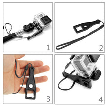 Load image into Gallery viewer, PULUZ Plastic Thumbscrew Wrench Spanner with Lanyard for GoPro, Insta360, DJI and Other Action Cameras, Wrench (PVC Material) Black