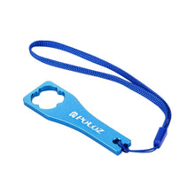 Load image into Gallery viewer, PULUZ CNC Aluminum Alloy Tighten Screw Cap Wrench Tool for GoPro Hero11 Black / HERO10 Black / HERO9 Black / HERO8 Black / HERO7 /6 /5 /5 Session /4 Session /4 /3+ /3 /2 /1, Xiaoyi and Other Action Cameras, Wrench (Aluminum Material) Blue              ...