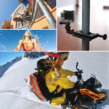 Load image into Gallery viewer, PULUZ 1/4 inch Screw Hole Tripod Mount CNC Adapter for GoPro, Insta360, DJI and Other Action Cameras, 1/4 Inch Screw Hole (Black), 1/4 Inch Screw Hole (Gold), 1/4 Inch Screw Hole (Blue), 1/4 Inch Screw Hole (Red)