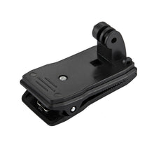 Load image into Gallery viewer, PULUZ 360 Degree Rotating Backpack Hat Rec-mounts Quick Release Clamp Mount for GoPro, Insta360, DJI and Other Action Cameras, Hat Rec-mount