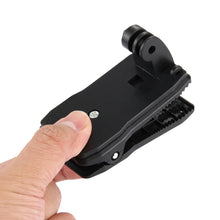 Load image into Gallery viewer, PULUZ 360 Degree Rotating Backpack Hat Rec-mounts Quick Release Clamp Mount for GoPro, Insta360, DJI and Other Action Cameras, Hat Rec-mount