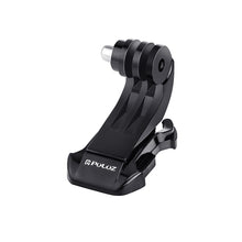 Load image into Gallery viewer, PULUZ Black Vertical Surface J-Hook Buckle Mount for PULUZ Action Sports Cameras Jaws Flex Clamp Mount for GoPro, Insta360, DJI and Other Action Cameras, J-Hook Mount