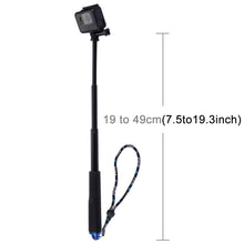 Load image into Gallery viewer, PULUZ Handheld Extendable Pole Monopod for GoPro, Insta360, DJI and Other Action Cameras, Length: 19-49cm, Length: 19-49cm
