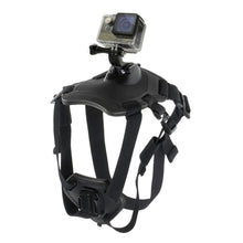 Load image into Gallery viewer, PULUZ Hound Dog Fetch Harness Adjustable Chest Strap Mount for GoPro, Insta360, DJI and Other Action Cameras, Dog Chest Strap