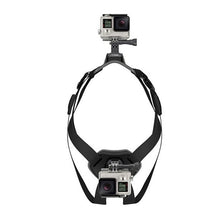 Load image into Gallery viewer, PULUZ Hound Dog Fetch Harness Adjustable Chest Strap Mount for GoPro, Insta360, DJI and Other Action Cameras, Dog Chest Strap