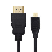Load image into Gallery viewer, PULUZ Video 19 Pin HDMI to Micro HDMI Cable for GoPro Hero11 Black / HERO10 Black / HERO9 Black /8 Black /7 /6 /5 /4 /3+ /3, Sony, LG, Panasonic, Canon, Nikon, Smartphones and Cameras, Length: 1.5m, HDMI Cable for Gopro