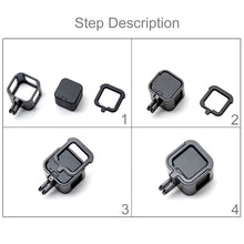 Load image into Gallery viewer, PULUZ Housing Shell CNC Aluminum Alloy Protective Cage with Insurance Frame for GoPro HERO5 Session /HERO4 Session /HERO Session, For HERO5 Session with Frame UK Stock, For HERO4 Session UK Stock, For HERO5 Session with Frame US Stock                  ...