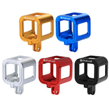 Load image into Gallery viewer, PULUZ Housing Shell CNC Aluminum Alloy Protective Cage with Insurance Frame for GoPro HERO5 Session /HERO4 Session /HERO Session, For HERO5 Session with Frame UK Stock, For HERO4 Session UK Stock, For HERO5 Session with Frame US Stock                  ...