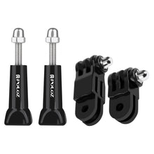 Load image into Gallery viewer, PULUZ Adjustable 3-Way Pivot Arm with 2 Long Screws for PULUZ Action Sports Cameras Jaws Flex Clamp Mount for GoPro, Insta360, DJI and Other Action Cameras, 3-Way Pivot Arm + 2 Long Screws