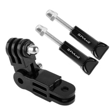Load image into Gallery viewer, PULUZ Adjustable 3-Way Pivot Arm with 2 Long Screws for PULUZ Action Sports Cameras Jaws Flex Clamp Mount for GoPro, Insta360, DJI and Other Action Cameras, 3-Way Pivot Arm + 2 Long Screws