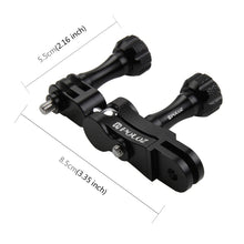 Load image into Gallery viewer, PULUZ CNC Aluminum Ball Joint Mount with 2 Long Screws for GoPro, Insta360, DJI and Other Action Cameras, CN Stock, Ball Joint Mount (US)