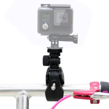 Load image into Gallery viewer, PULUZ Motorcycle Bicycle Handlebar Holder with Tripod Mount &amp; Screw for GoPro, Insta360, DJI and Other Action Cameras, Lengthened Mount