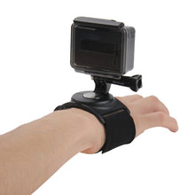 Load image into Gallery viewer, PULUZ 3 in 1 Hand Wrist Arm Leg Straps 360-degree Rotation Mount for GoPro, Insta360, DJI and Other Action Cameras, Arm Leg Strap
