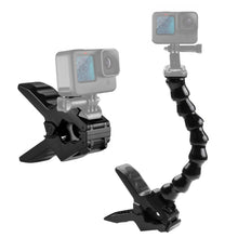 Load image into Gallery viewer, PULUZ Action Sports Cameras Jaws Flex Clamp Mount for GoPro, Insta360, DJI and Other Action Cameras, Jaws Mount, Jaws Mount(AE)