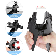 Load image into Gallery viewer, PULUZ Action Sports Cameras Jaws Flex Clamp Mount for GoPro, Insta360, DJI and Other Action Cameras, Jaws Mount, Jaws Mount(AE)