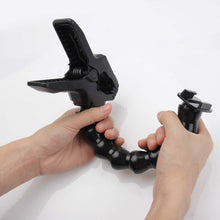 Load image into Gallery viewer, PULUZ Action Sports Cameras Jaws Flex Clamp Mount for GoPro, Insta360, DJI and Other Action Cameras, Jaws Mount, Jaws Mount(AE)