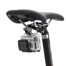 Load image into Gallery viewer, PULUZ Aluminium Alloy Bike Seat Cushion Mount for for GoPro, Insta360, DJI and Other Action Cameras, Seat Mount