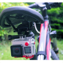 Load image into Gallery viewer, PULUZ Aluminium Alloy Bike Seat Cushion Mount for for GoPro, Insta360, DJI and Other Action Cameras, Seat Mount